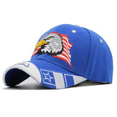 Baseballkappe mit aufgesticktem Adler